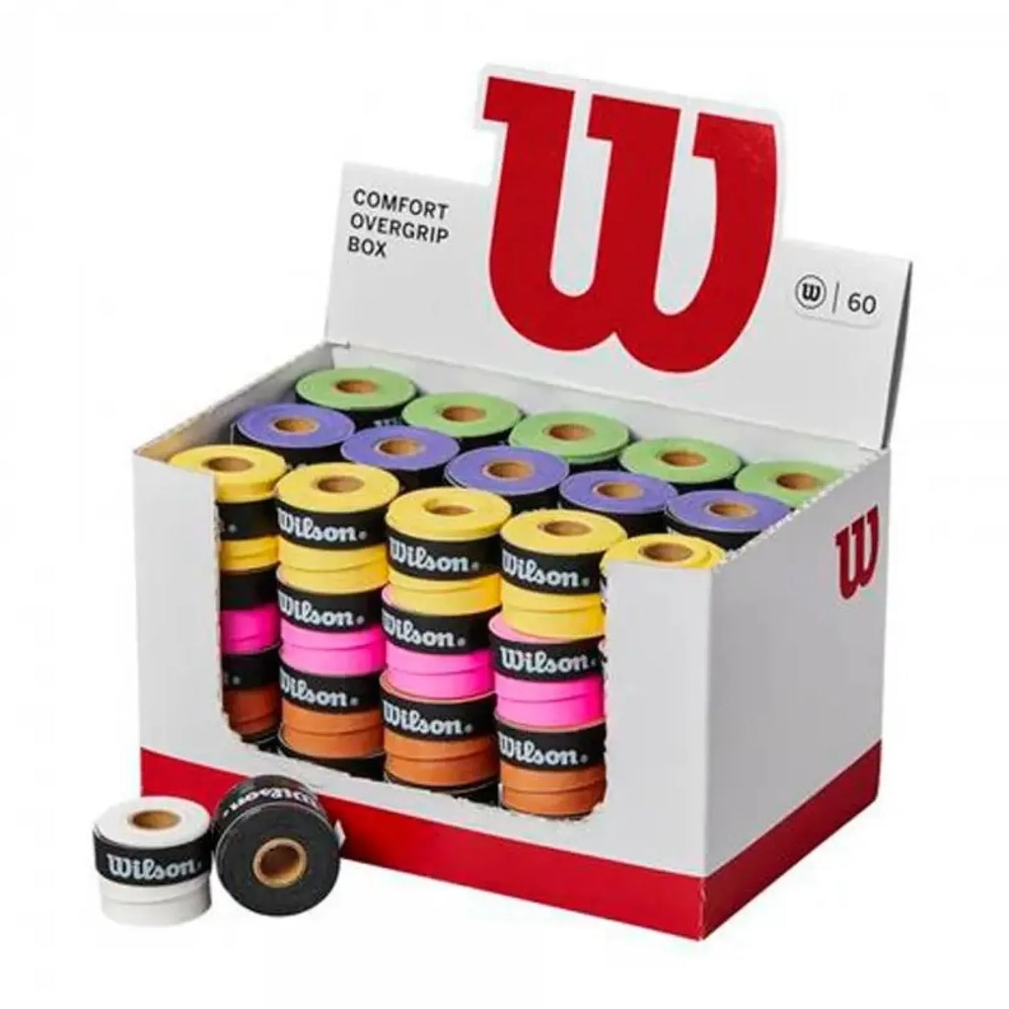 109 - Caja Wilson Comfort Colores 60 Overgrips
